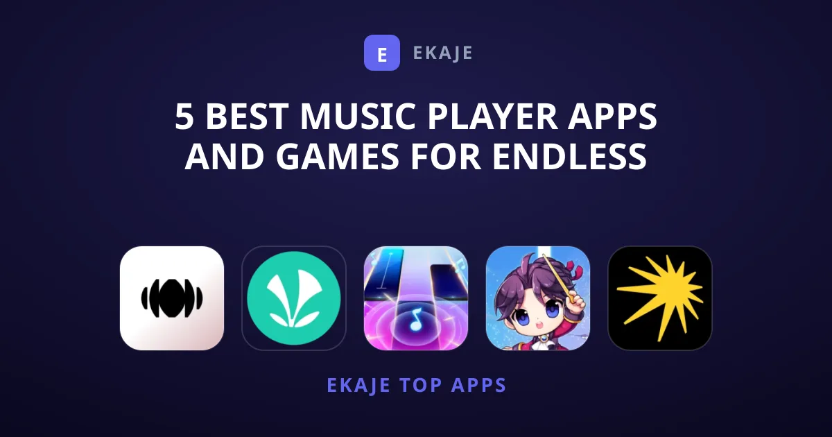 5 Best Music Player Apps and Games for Endless Beats